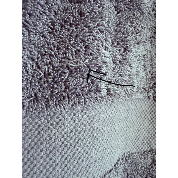 Matouk Set of 4 Lotus 30"W x 56"L Bath Towels Blue Lake 100% Cotton Portugal - Picture 9 of 15